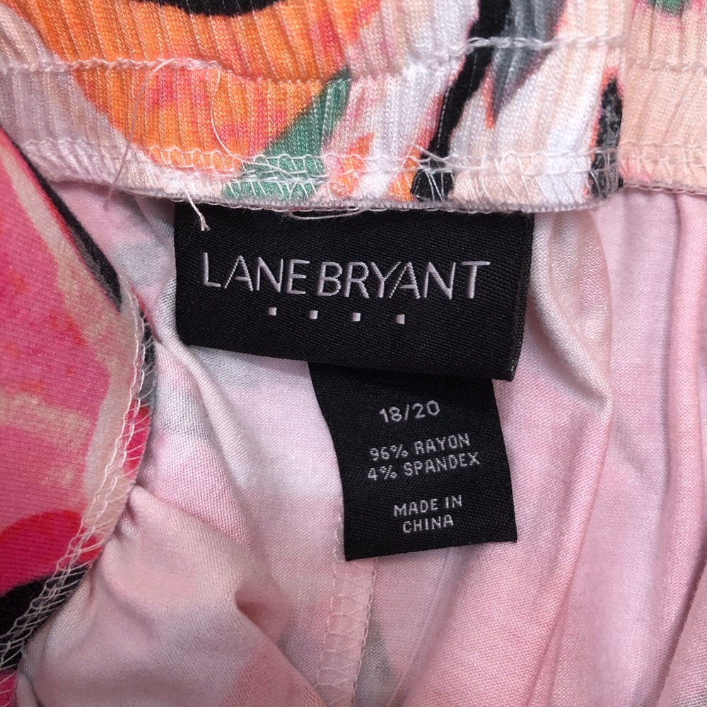 Lane Bryant Bright Floral Print Skirt NWT - Picture 4 of 4